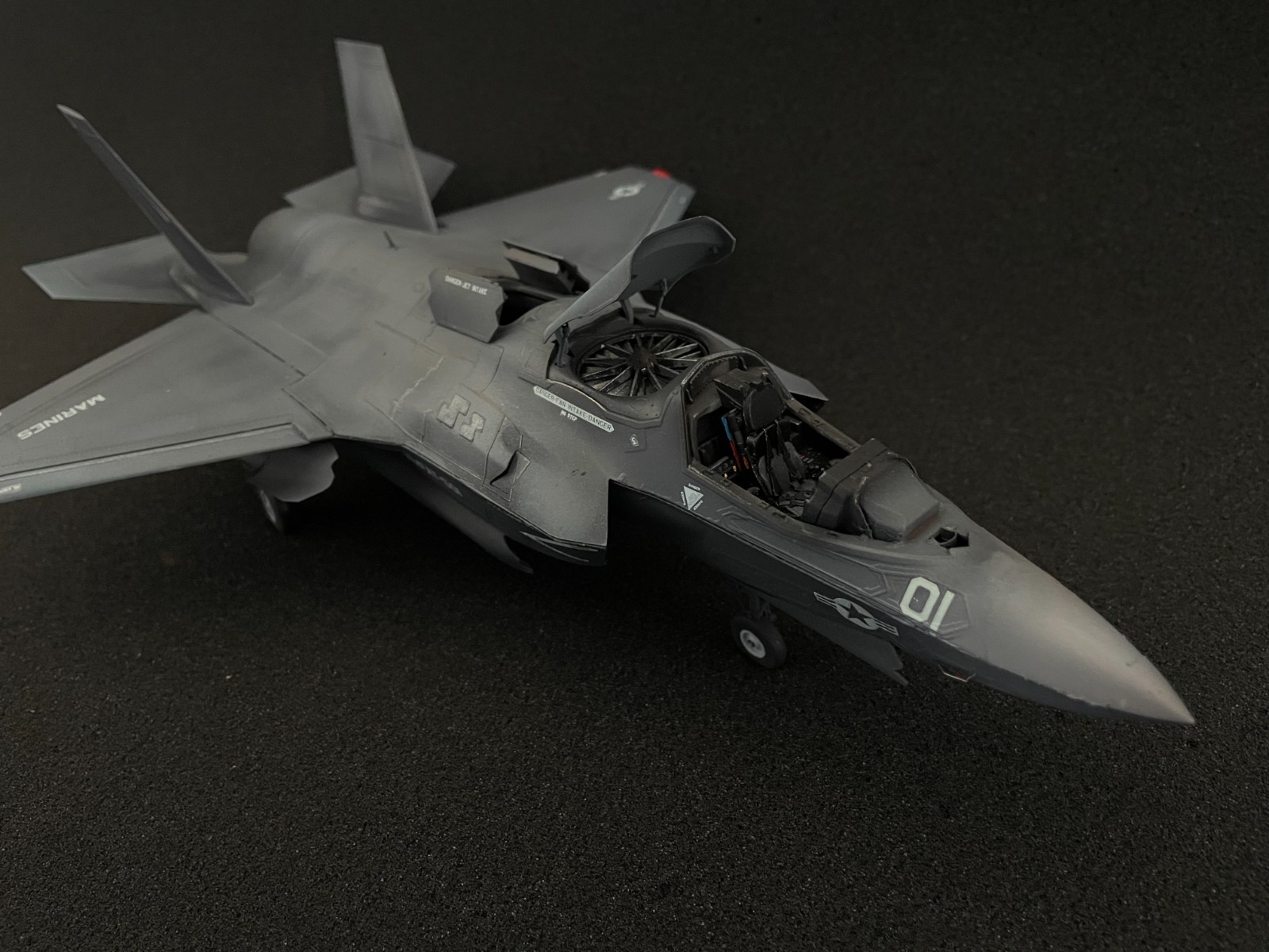 1/48,F-35B LIGHTNING IIVERSION 3.0,Attack fighter,Handmade,GIFT,Military model