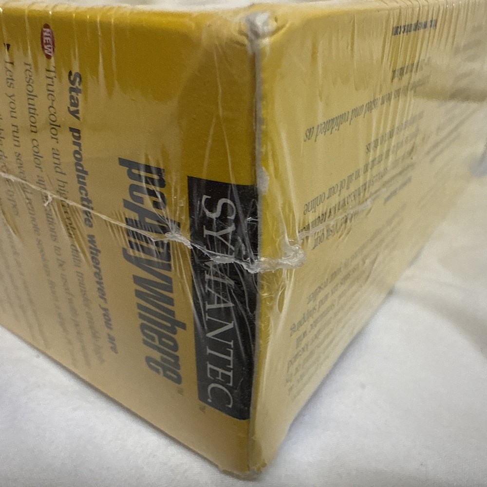Symantec pcANYWHERE 9.0 Computer Software New Factory SEALED 2000