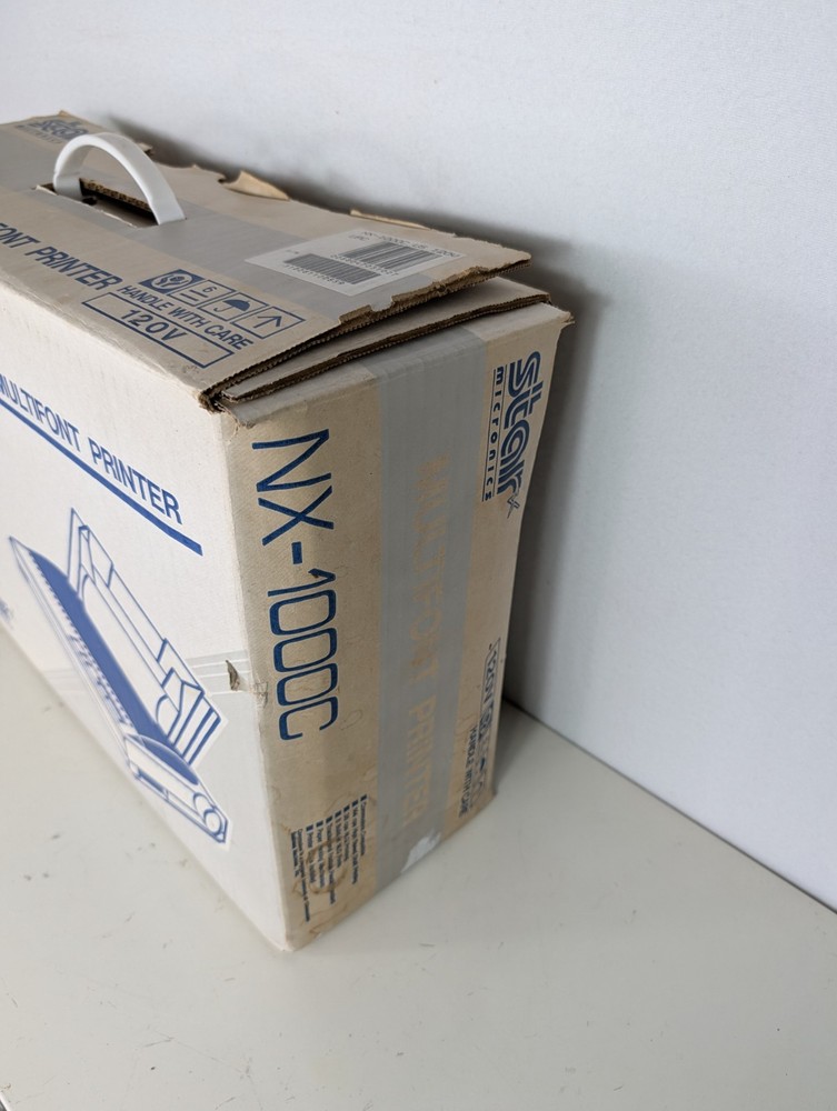 Star Micronics NX-1000C Dot Matrix Multi-Font Printer Commodore 64 Tested! Retro