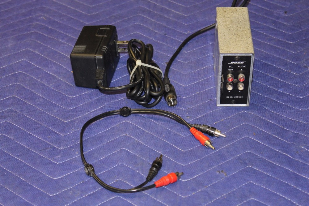 Bose 102 EQ module case and power supply