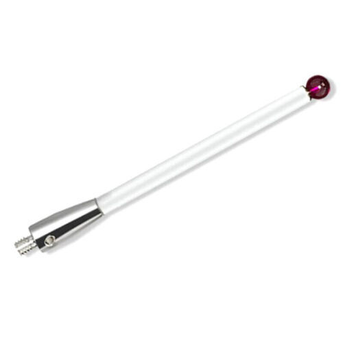 2Pcs Touch Probe Stylus 6mm Ruby Ball Ceramic Stem for CMM Machine (M4*D6*L150)