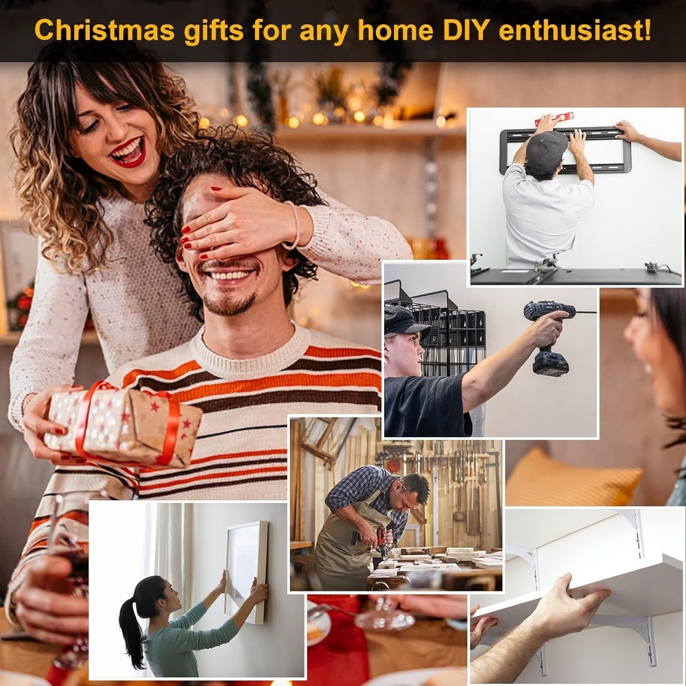 Stud Finder Wall Scanner - 5 in 1 Stud Finder Tool W/Microprocessor Chip and HD