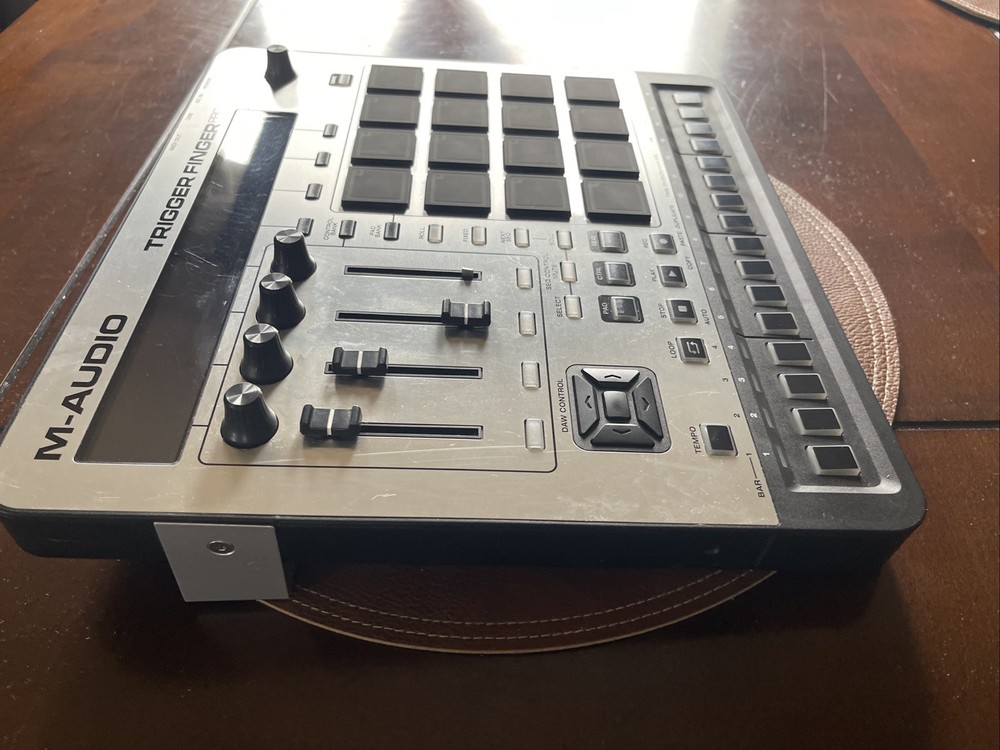 M-Audio Trigger Finger Pro - USB MIDI Controller - Tested WORKS - No Power Cord