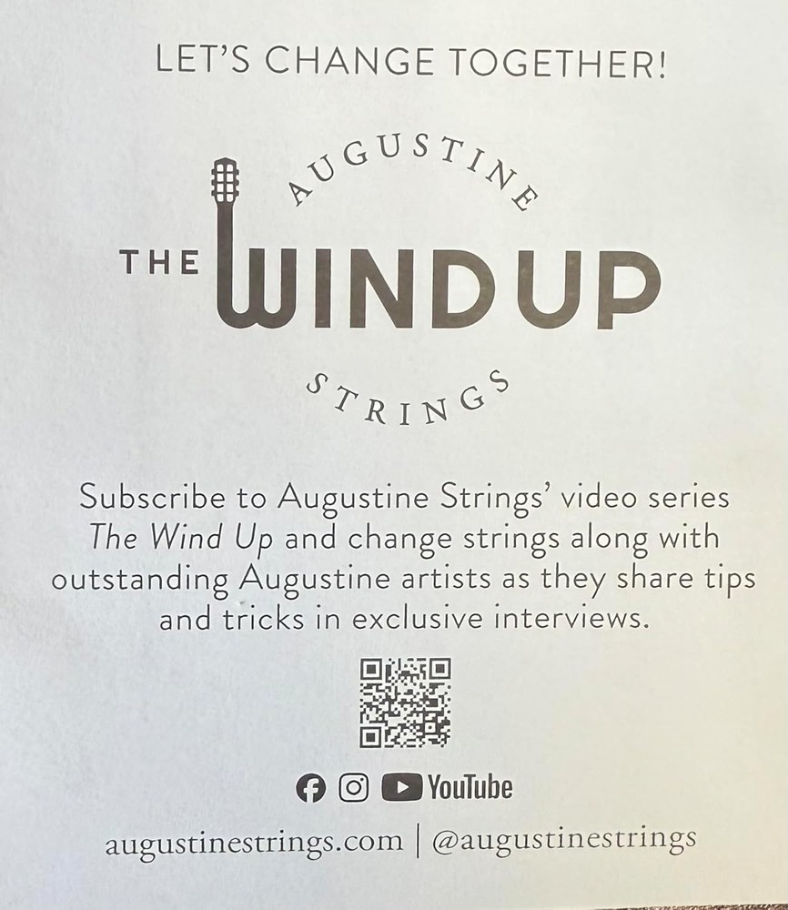 Augustine Strings Classic Black - Low Tension One Set,