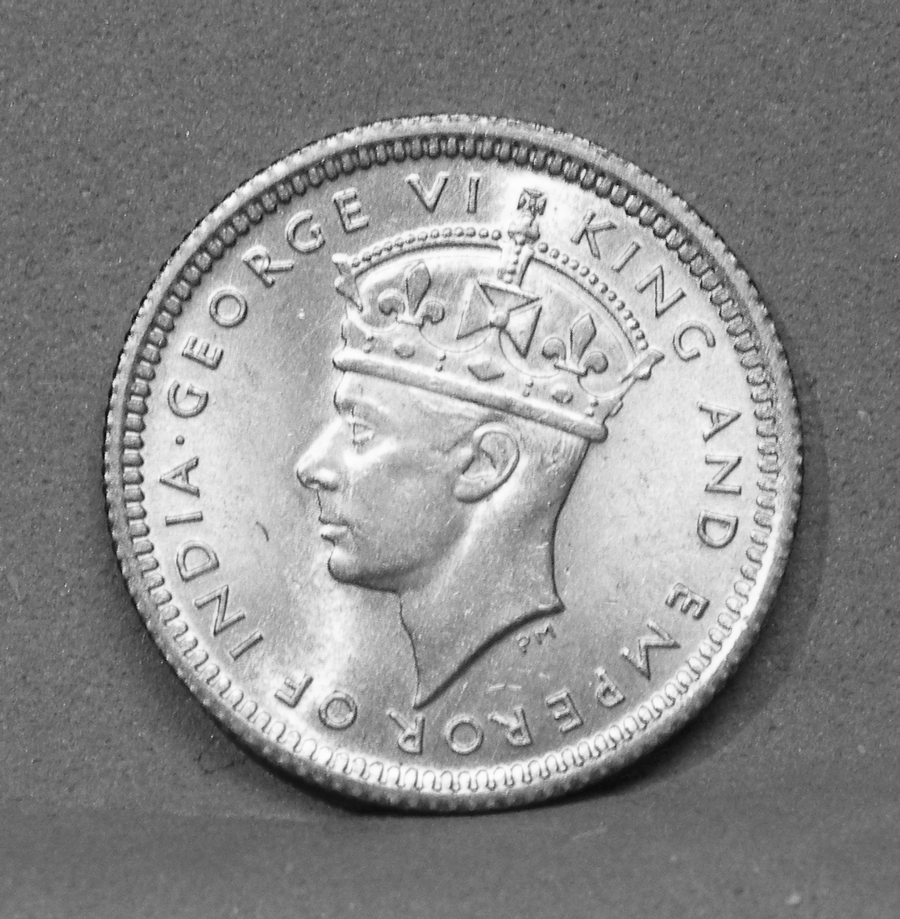 MALAYA 1945 5 Cents, KM.3A, Uncirculated