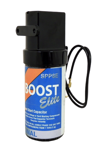 Supco SPP8E Super Boost E Series Electronic Potential Relay/Hard Start Capacitor