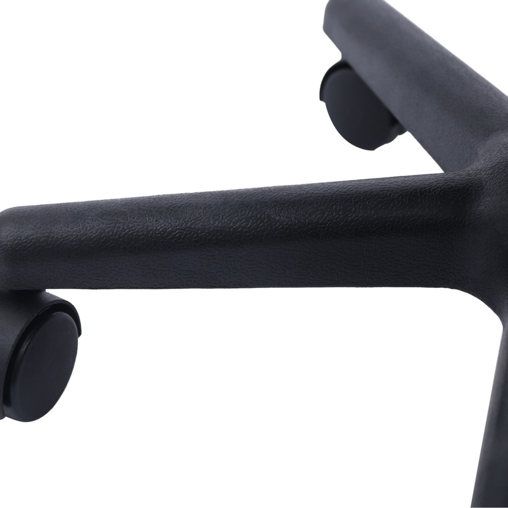 Mobile Footrest with Wheels Work Comfort Height Adjustable Computer Desk Stool