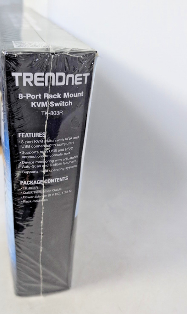 TRENDnet TK-803R 8-PORT TACK MOUNT KVM SWITCH