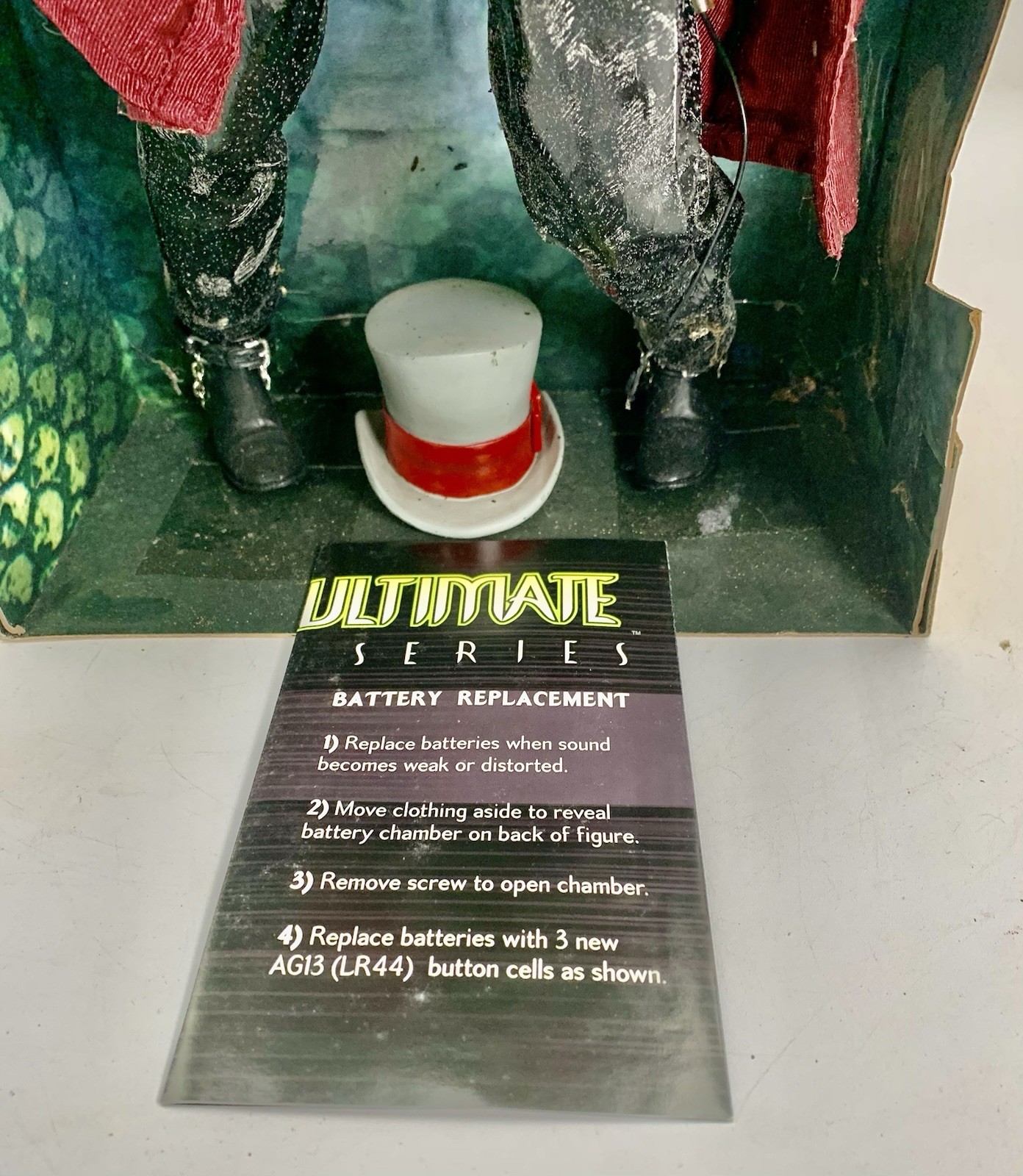 Alice Cooper Welcome To My Nightmare Art Asylum 18 Inch Singing Action Figure