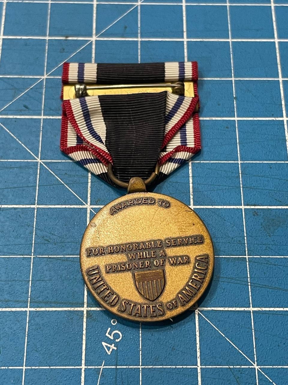 Original WWII US POW Medal Prisoner Of War Medal