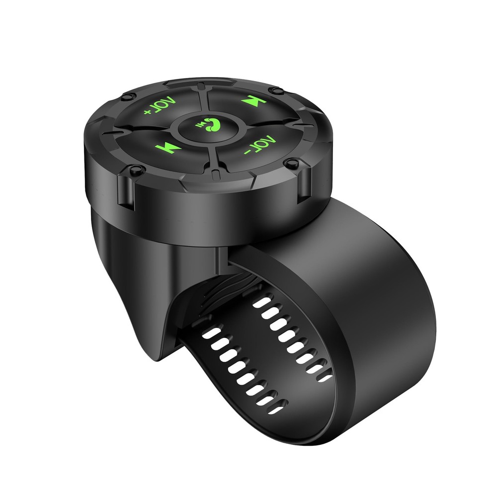 Bluetooth Media Button Remote,Wireless Waterproof Music Controller for Car Mo...