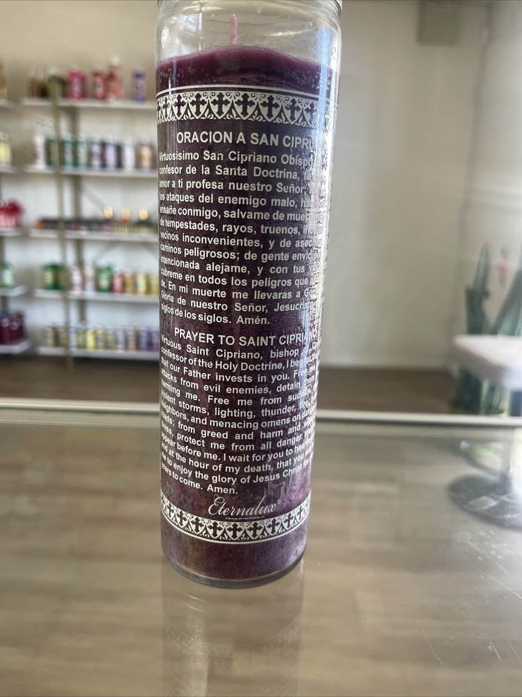 Vela San Cipriano/ Saint Cipriano Candle
