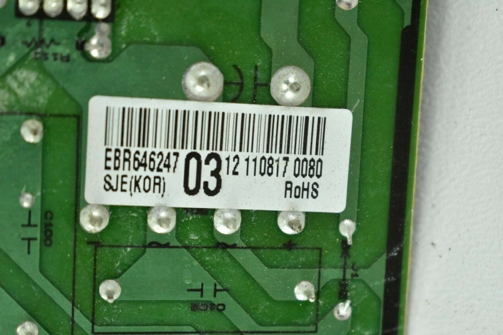 Genuine LG Range Oven Control Board # EBR64624703