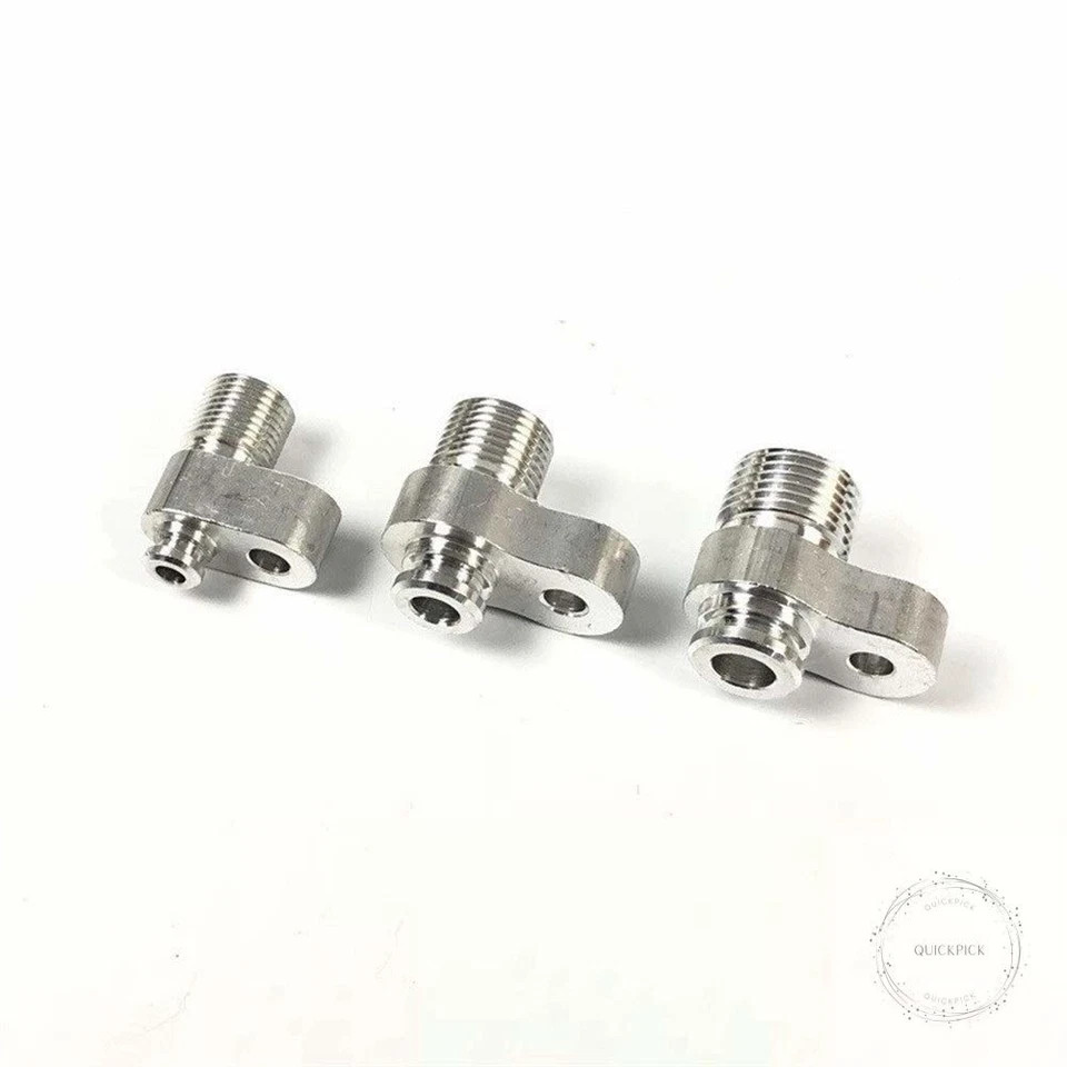 Custom A/C Lines AC Compressor Drier Condenser Radiator Fitting Adapter for Auto