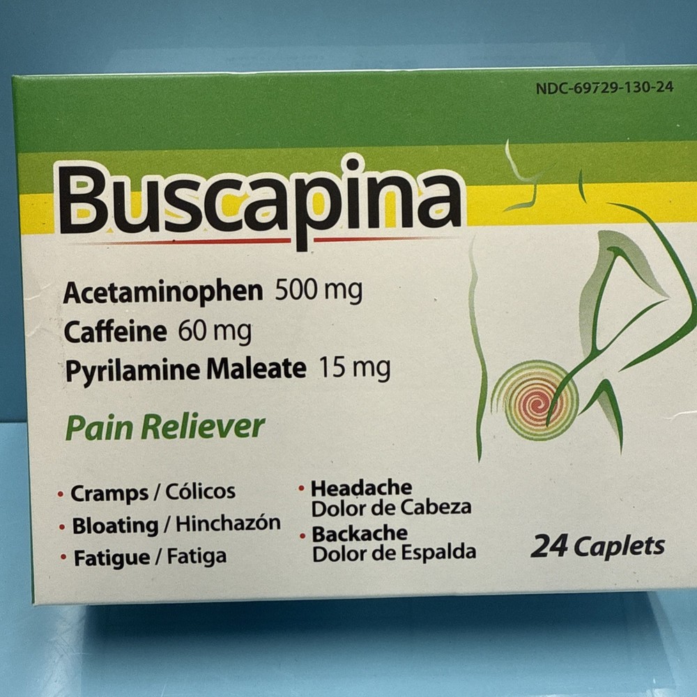 Buscapina Multi-Symptom Pain Relief 24 Tablets -
