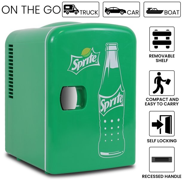 Mini Fridge Small Door Compact Freezer Refrigerator Cooler