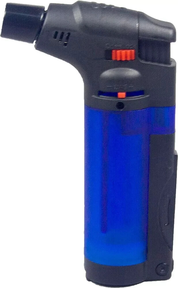 4 Pack Jumbo 4" Jet Flame Torch Gun Lighter Refillable Adjustable W/Tools