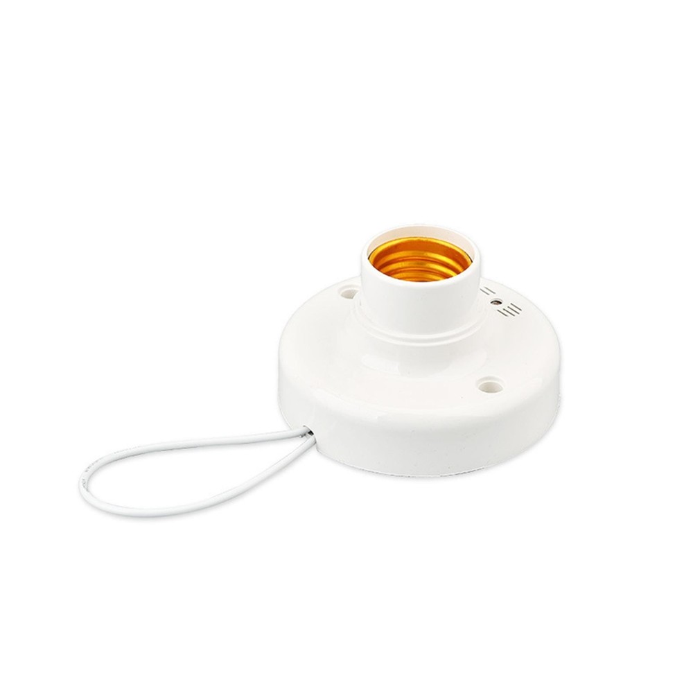 E27 Sensor Base Lamp Holder Light Bulb Switch Adapter Night Thread Voice Control
