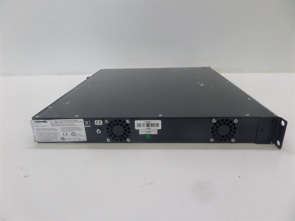Tandberg Transport Stream Processor TT6120 - Model 1U Series 4 - Missing Button