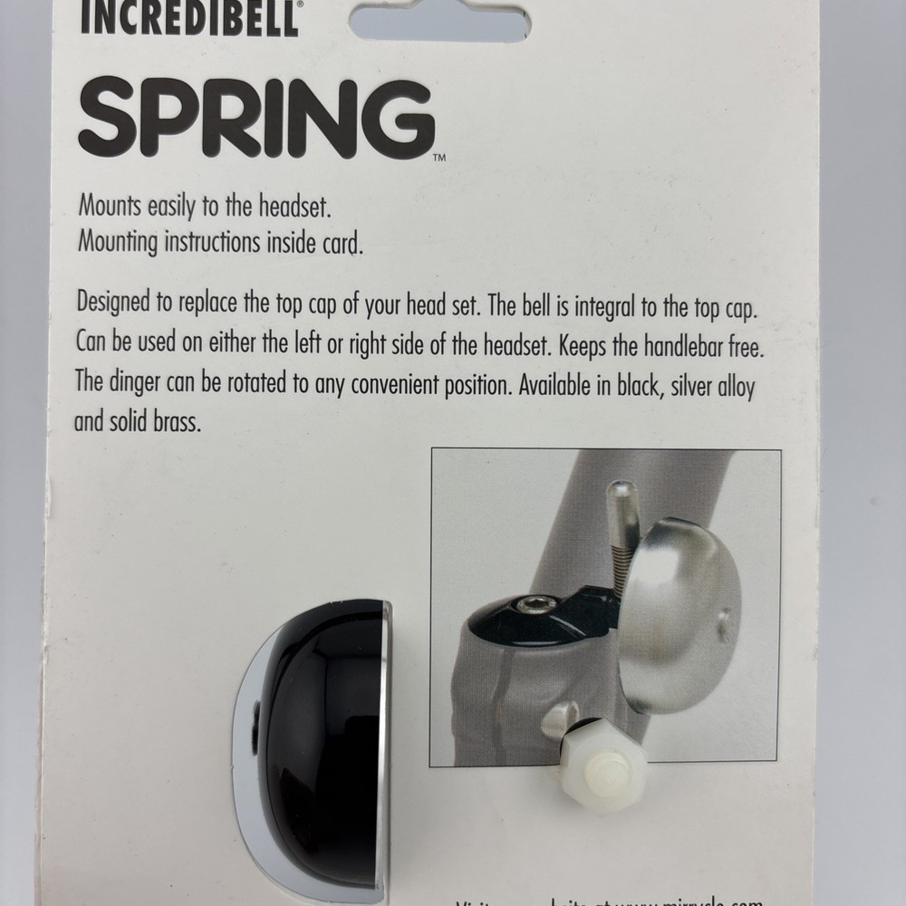Bell Mirrycle Spring Bell Black