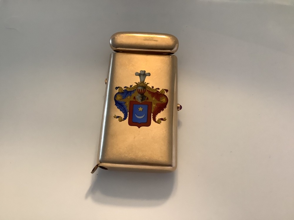 Russian Gold Cigarette Case