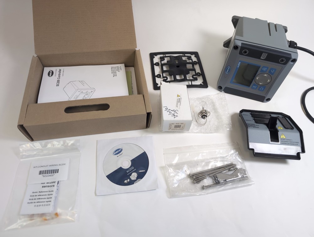Hach SC200 Controller + Turbidity Sensor Complete Kit w/Box Manual Tested