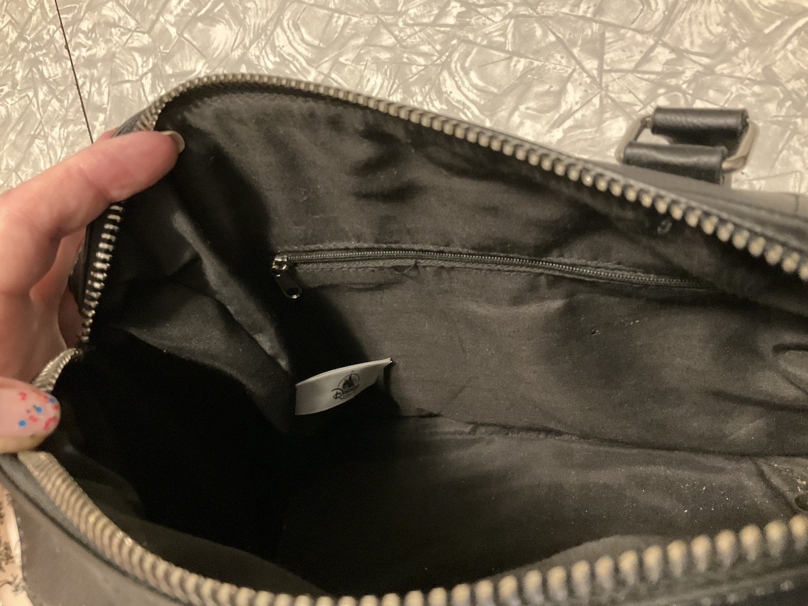 Haunted Mansion Faux Leather Hand Bag Purse Disney Parks Madame Leota Ghost