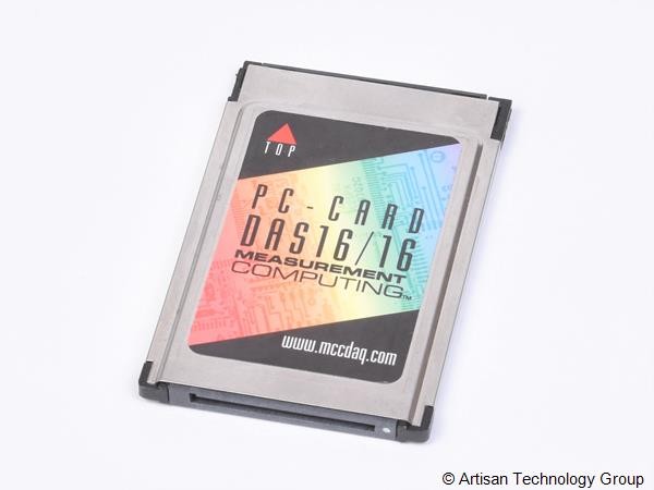 Measurement Computing PC-CARD-DAS16/16 Data Acquisition and Control Board