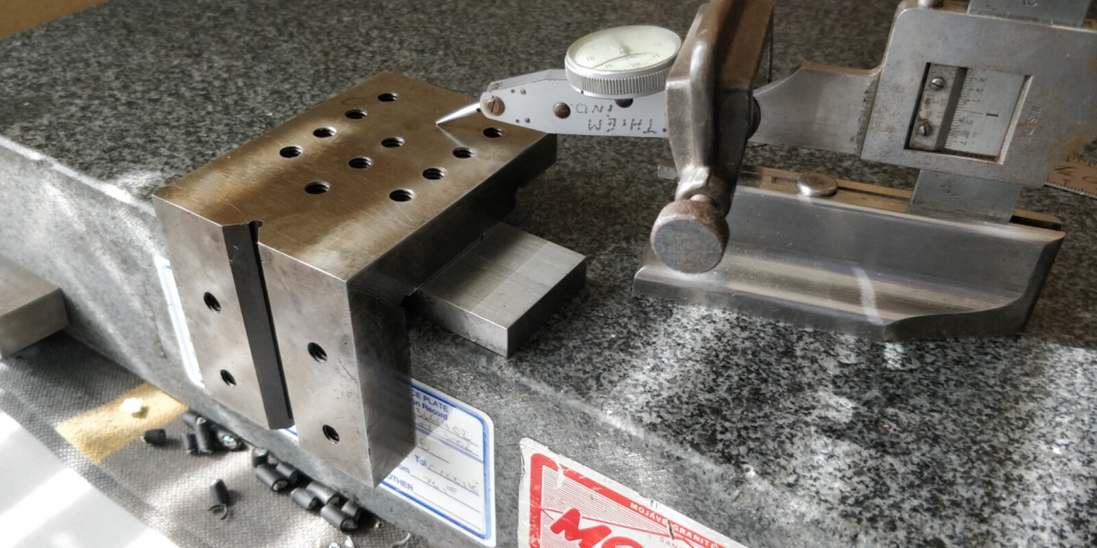 Indicator Inspected ~ Right Angle Plate Machinist Mill Milling Set-Up Fixture