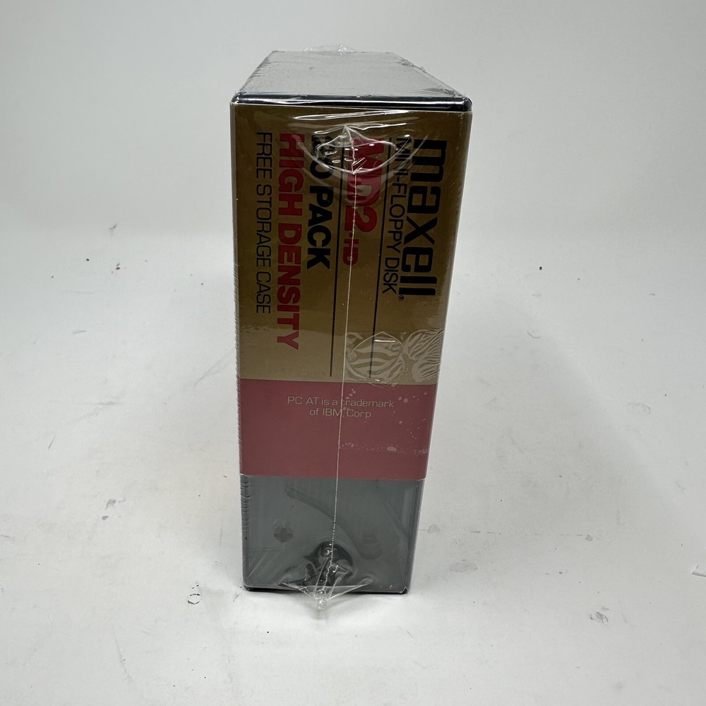 NEW Maxell MD2-HD Double Sided Double Density 5.25" Mini Floppy Disk 20-Pack