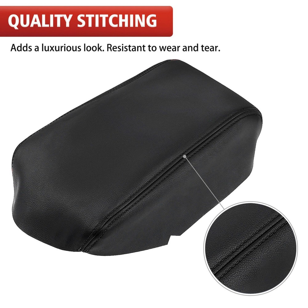 Replacement Armrest Cover for Ford Explorer 2011-2019 Center Console Leather