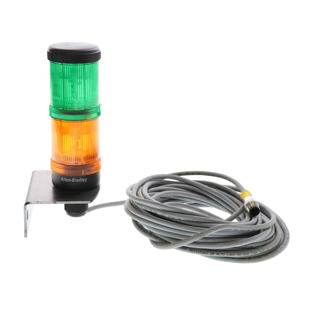 ALLEN-BRADLEY 70MM STEADY LED CONTROL TOWER STACK LIGHTS & BASE