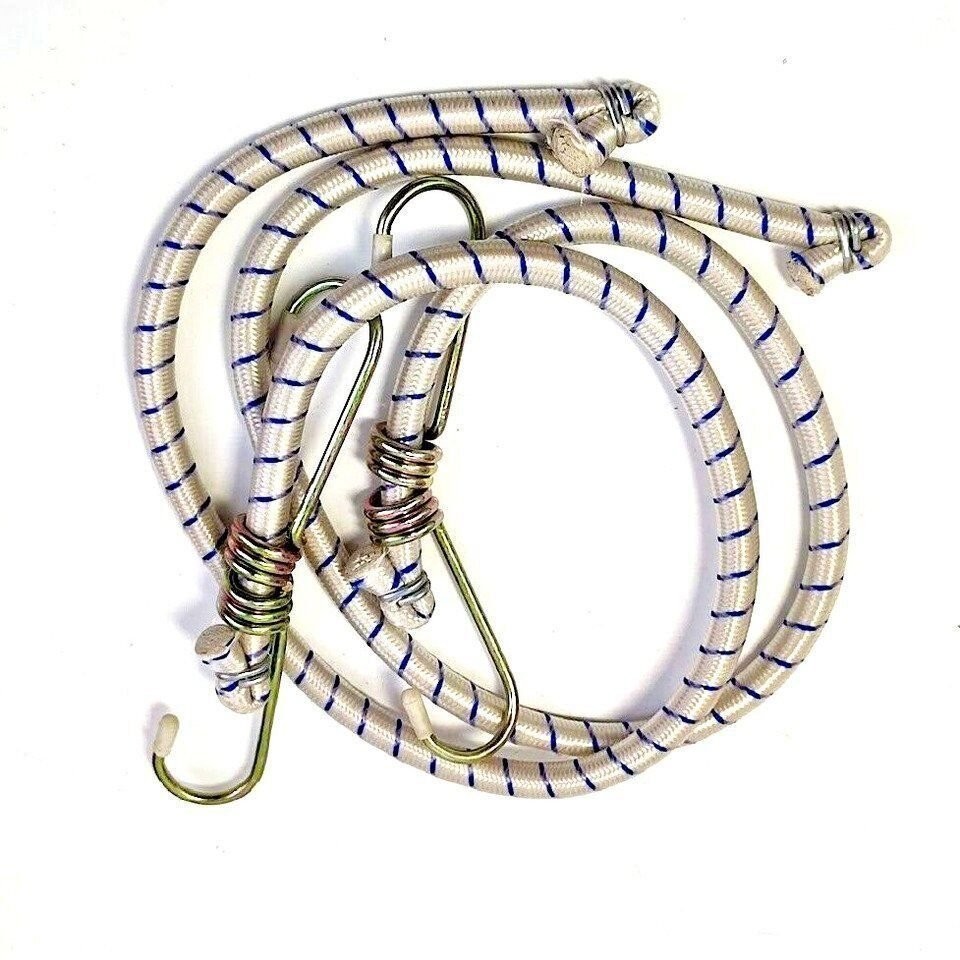 2pc Workshop Heavy Duty Bungee Stretch Cords 24”