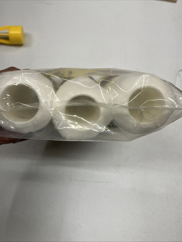 Purdy 9” Paint Roller Frame & 3pk White Dove Rollers Set & 2pk 3/4 Core Rollers