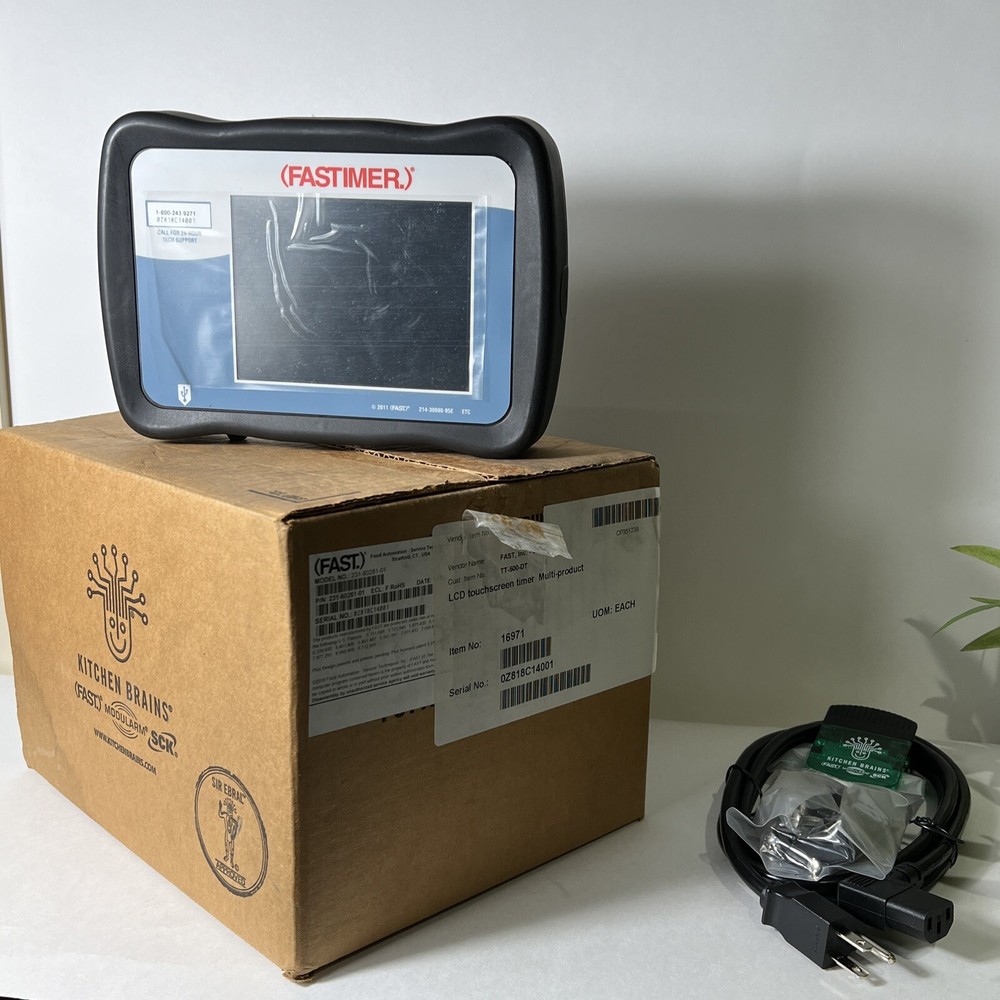 FASTIMER TT-500-DT LCD TouchScreen Timer Multi-product Kitchen Brain