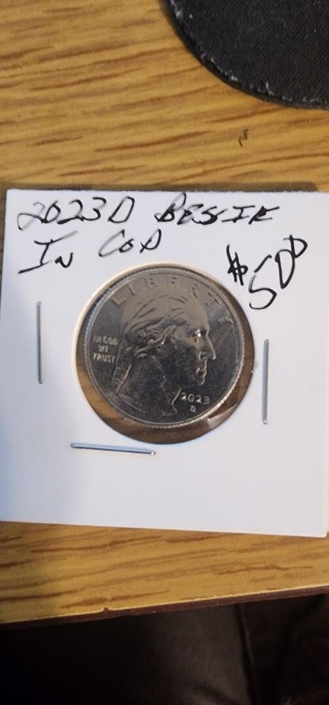 2023 d bessie coleman quarter error