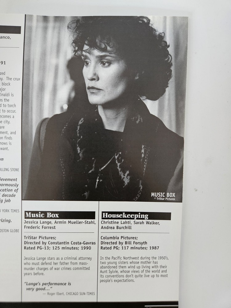 SWANK 1997 FILM CATALOG
