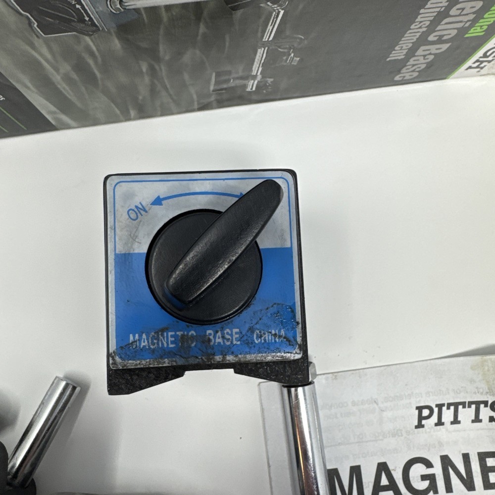 Pittsburgh Multipositional Magnetic Base w/Fine Adjustment Model 5645