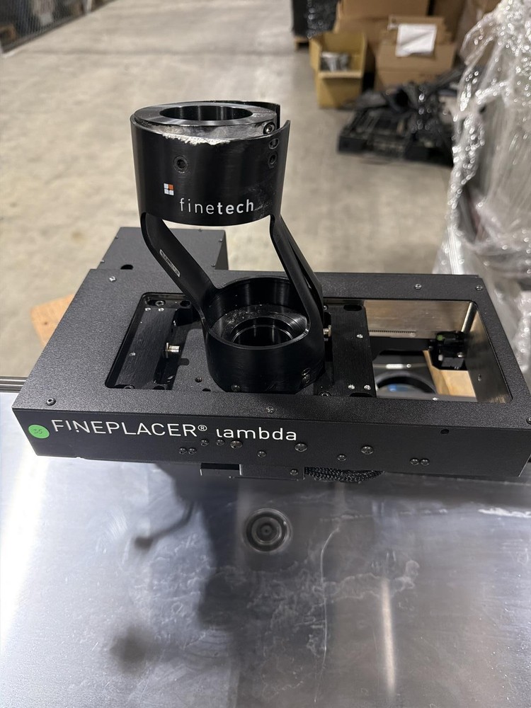 LAMBDA FINEPLACER FINETECH FD3.1 DIE-BONDER MICROSCOPE BASE STAND