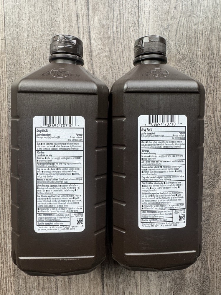 2-Pack Swan Hydrogen Peroxide Topical, 32 oz Bottles!!