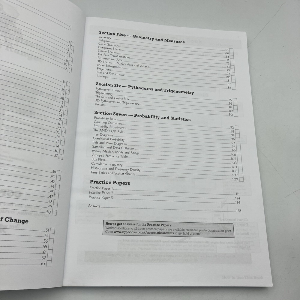 CGP GCSE AQA Mathematics Higher Level Revision Guide & Practice Workbook
