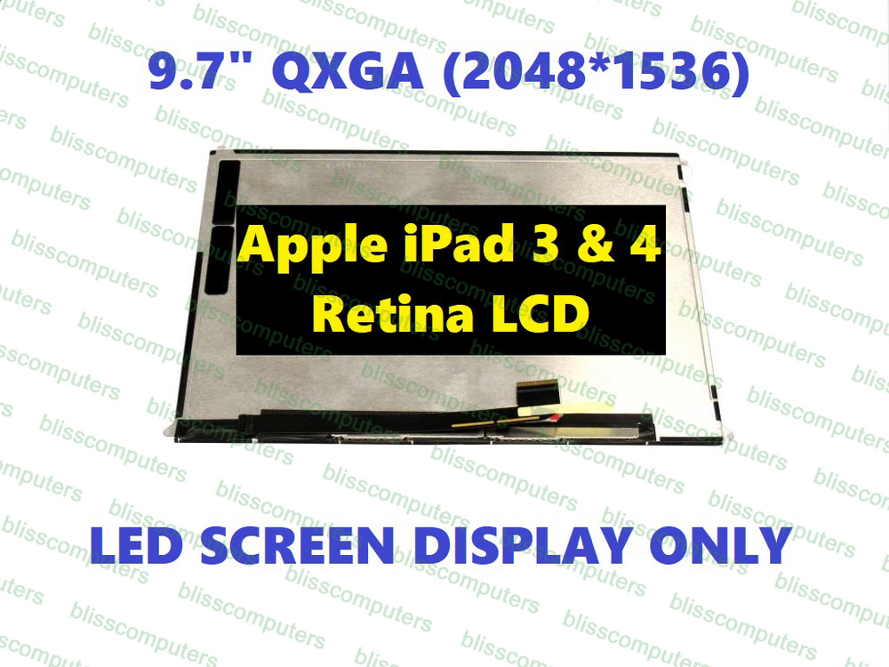 LCD Display Non Touch Screen Panel REPLACEMENT Apple iPad4 A1458 A1459 A1460