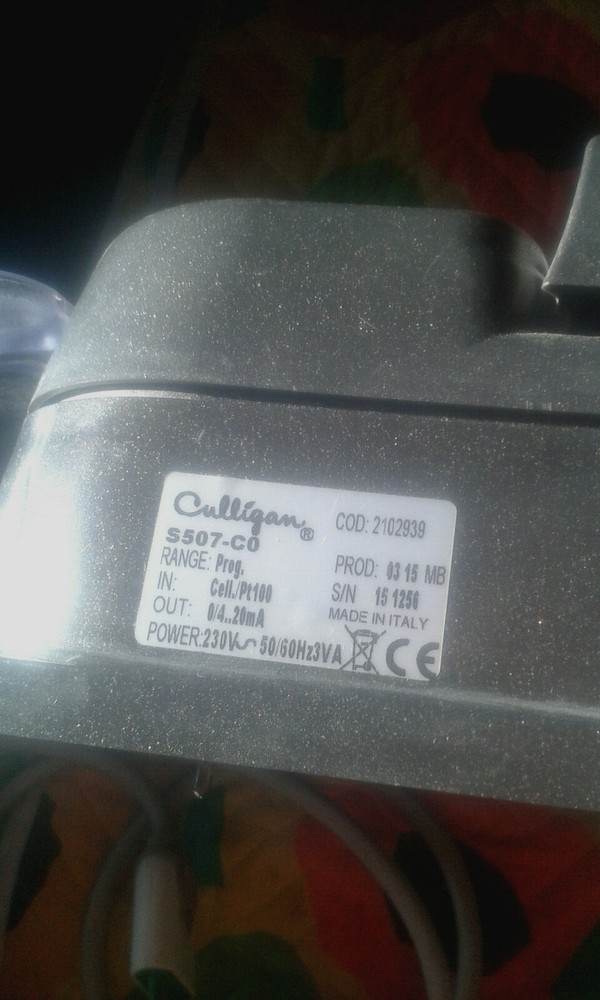 culligan S507-C0 WATER CONDUCTIVITY CONTROL UNIT.