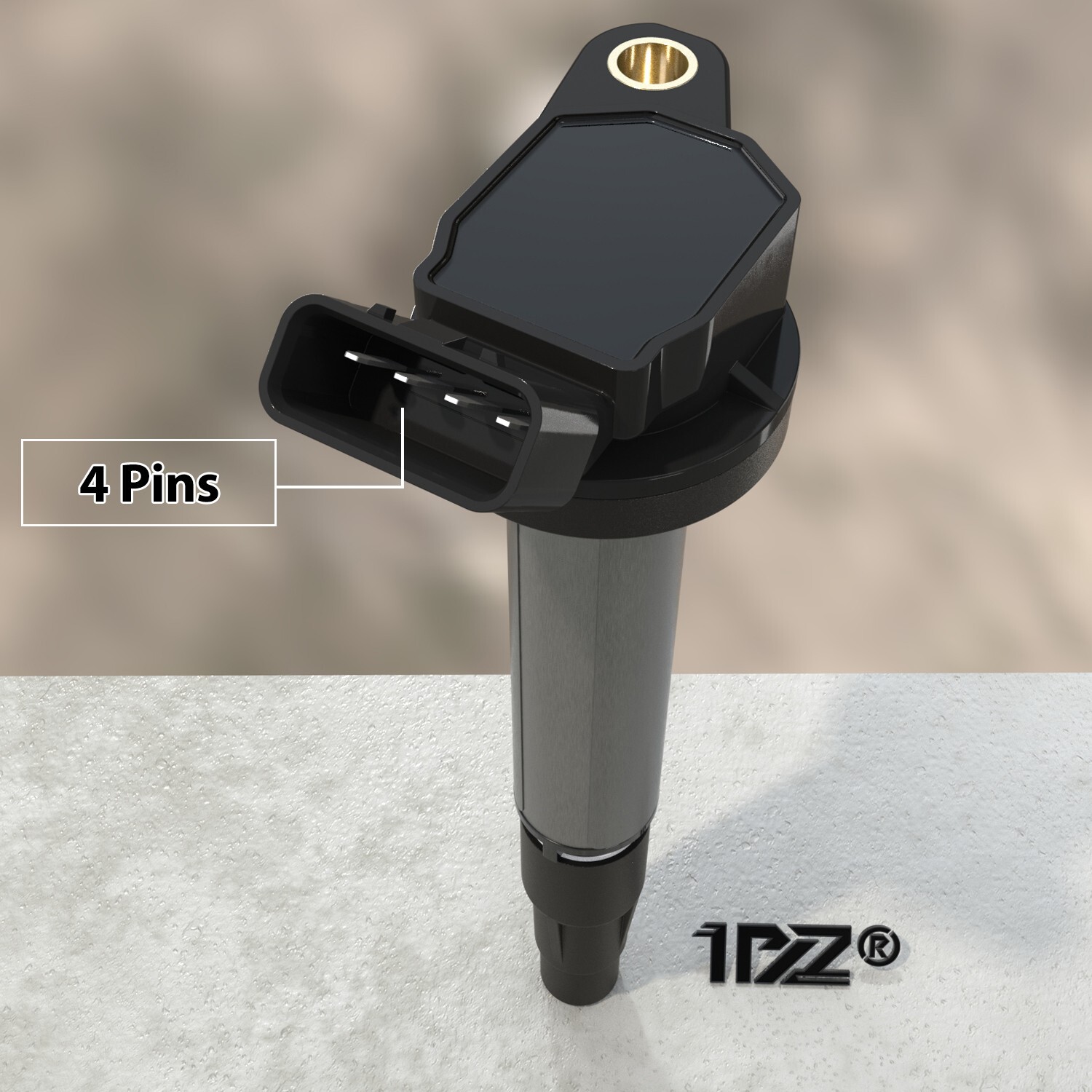 4PCS Genuine Ignition Coil 90919-02258 Denso 673-1310 For Toyota Corolla Prius