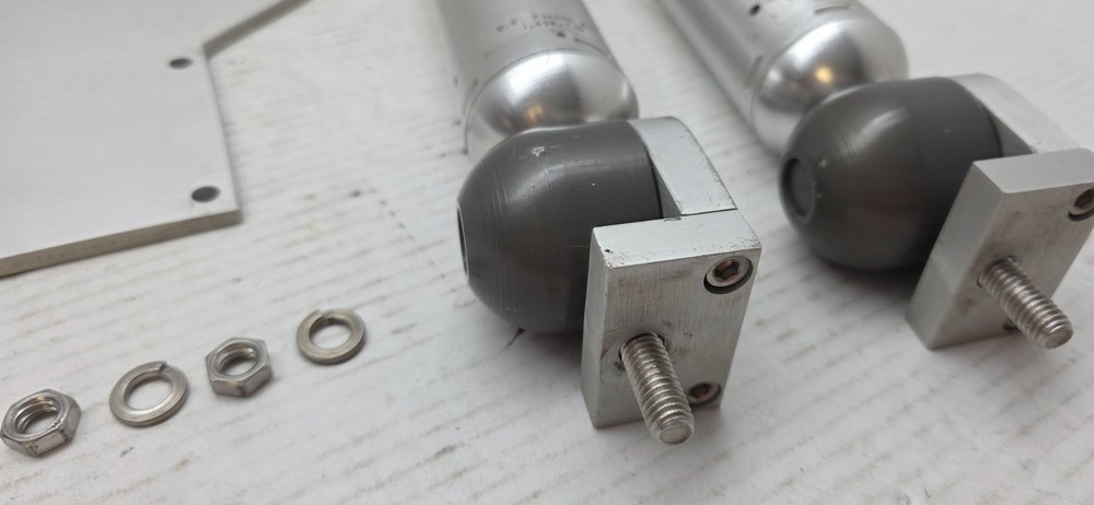 BIG JON DOWNRIGGER DOUBLE ROD HOLDER MULTI SET ADJUSTABLE BUTTERFLY PLATE BASE