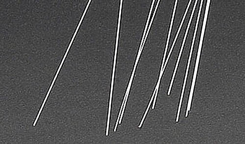 Plastruct Round Rod Styrene .010x10 (10) - Model Scratch Building Plastic Rods