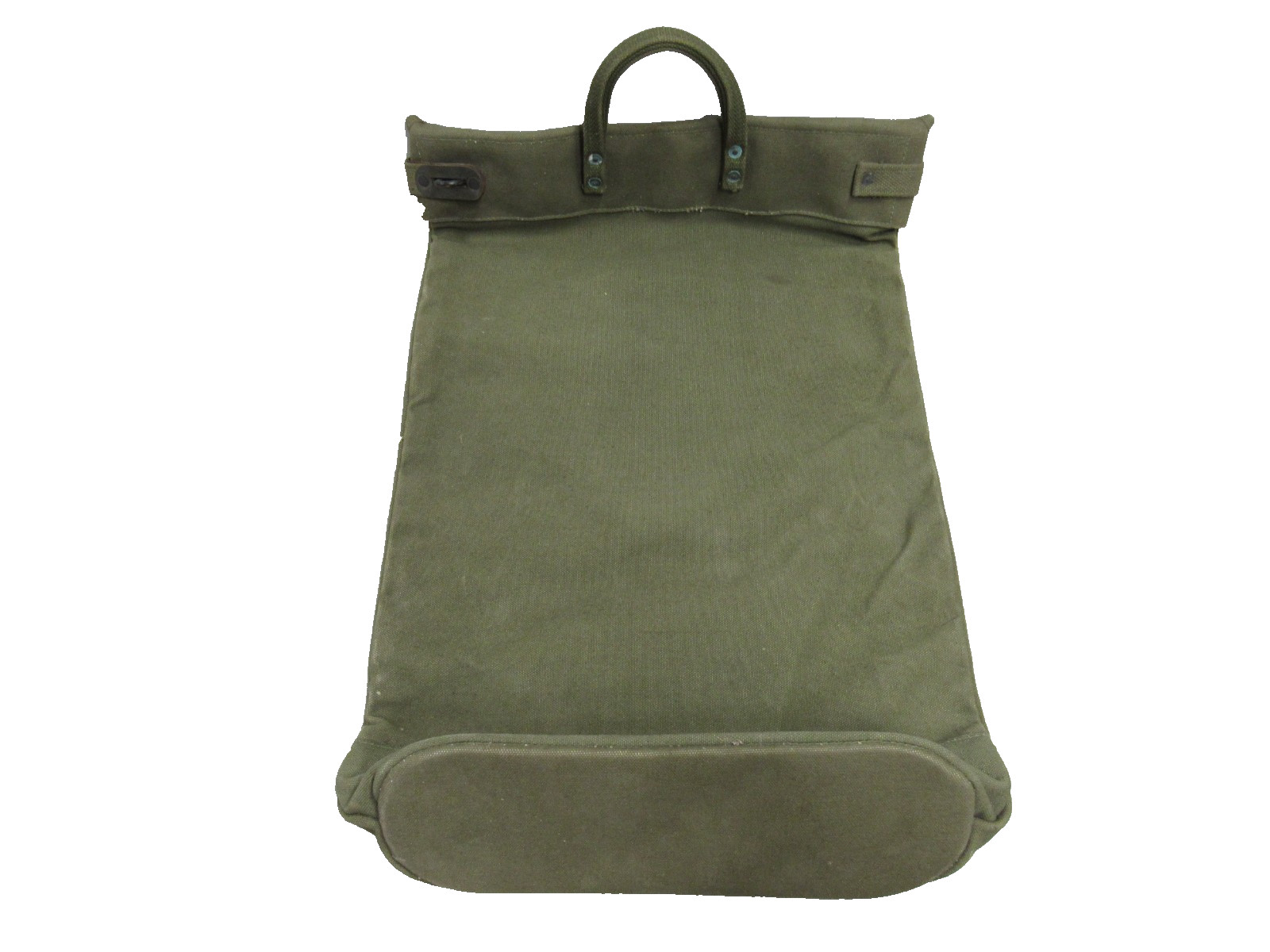 Korean War Era US Mail Bag w/ Locking Strap Canvas 1950 Dated Post WW2