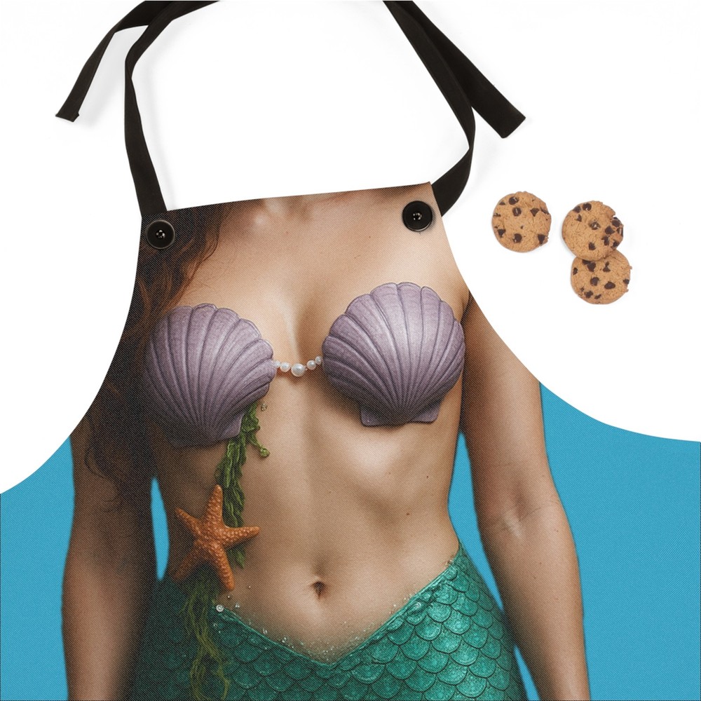 Realistic Mermaid Apron
