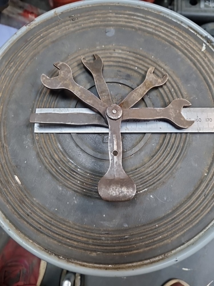 Vintage cycle  Multi Tool Spanner, Screwdriver Tyre Lever  Tools