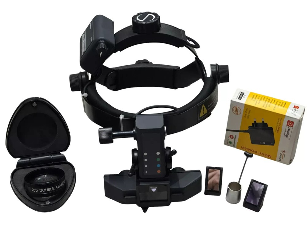 L.e.d Cordless Binocular Indirect Ophthalmoscope with 20D,